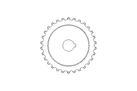 CHAIN SPROCKET KUS1505T30R30  SPLIT