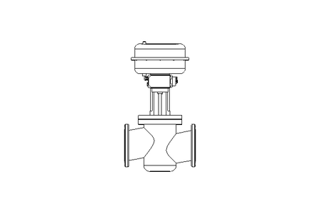 Control valve DN150 PN16 NC 3241-7 STR1