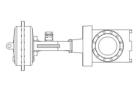 Control valve DN200 PN16 NC 3241-7 STR1