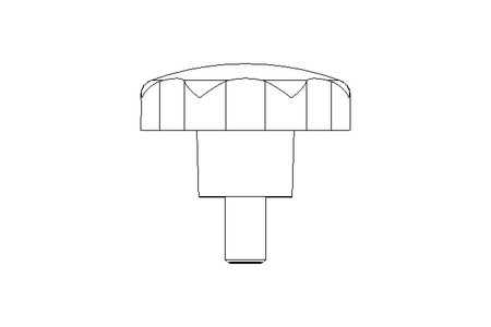 Sterngriffschraube M6x10 1.4567 DIN 6336