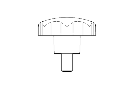 Sterngriffschraube M6x10 1.4567 DIN 6336