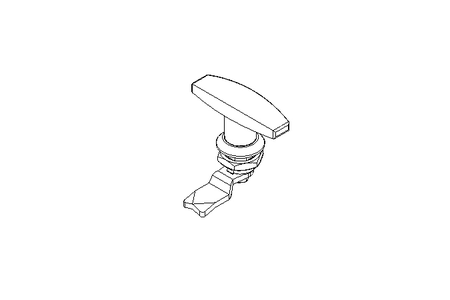 Drehriegel mit Knebelgriff H26