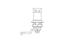 Drehriegel mit Knebelgriff H26