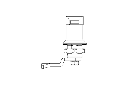 Drehriegel mit Knebelgriff H26