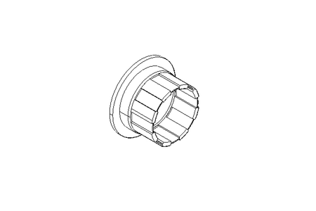 Plain bearing bush WLFM 20x23x30x16.5