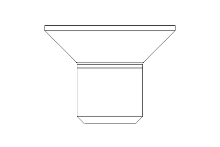 Hex. socket countersunk hd.cap screw M4