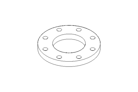 FLANGE  DN100 PN16 A2  DIN EN 1092-1