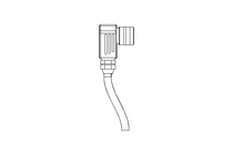 Cable with angle plug 12-pole