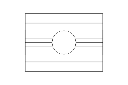 Bloco de deslize T M6 / 8 St-Zn