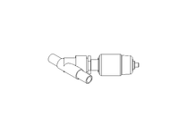 PNEUMATIC STRAIGHT-WAY VALVE