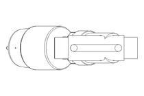 PNEUMATIC STRAIGHT-WAY VALVE