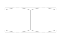 Dado esagonale M16 St-Zn EN14399-4