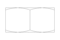 六角螺母 M20 St-Zn EN14399-4