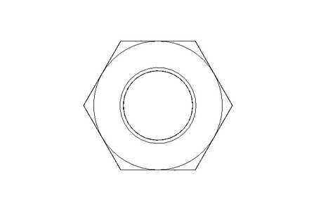 Écrou hexagonal M20 St-Zn EN14399-4