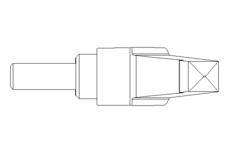 Klemmhebel M8x20