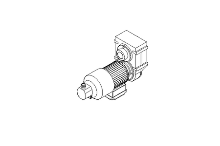 Getriebemotor 0,25kW 69 1/min