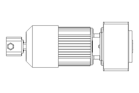 Gear motor 0.25kW 69 1/min