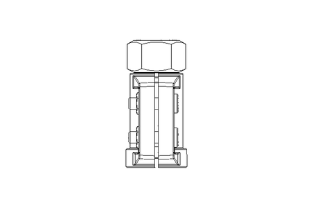 Schalenverschraubung KGI 13-1/2" MS/AI