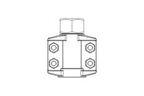 Schalenverschraubung KGI 13-1/2" MS/AI