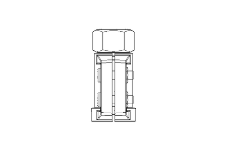 Schalenverschraubung KGI 13-1/2" MS/AI