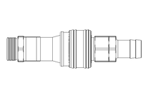 Kupplung G 1" aussen 75K+SSET Ms