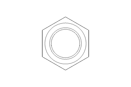 Casquillo roscado C M10x1,25x15 A2