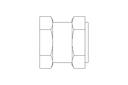 Douille filetée C M10x1,25x15 A2