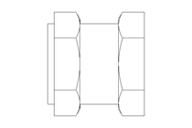 Casquillo roscado C M10x1,25x15 A2