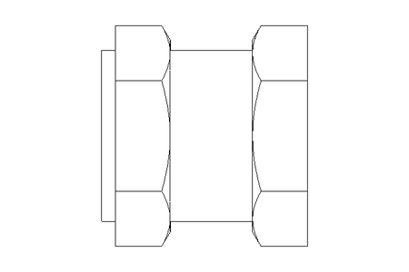 Резьбовая втулка C M10x1,25x15 A2