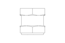 Threaded bush C M10x1.25x15 A2 DIN16903