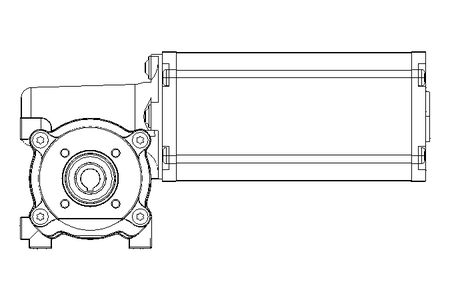 Schneckengetriebemotor 0,1kW