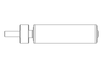 Rolo de suporte L=250 D=50