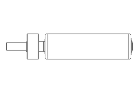 Rolo de suporte L=250 D=50