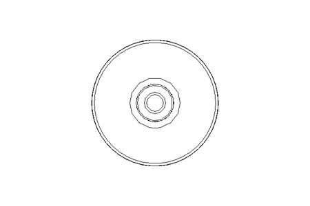 Rolo de suporte L=250 D=50