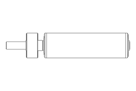 Rolo de suporte L=250 D=50