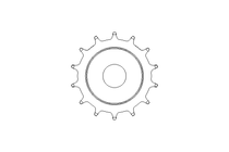 SPROCKET 1005 T=14 A=38  K3356 894.37.77