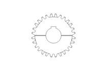 SPROCKET 1000 T14A=25 K3351 SS1000-14-40