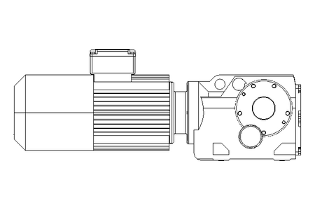 Kegelradgetriebemotor 4,5 Nm