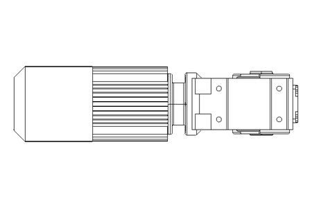 Kegelradgetriebemotor 4,5 Nm