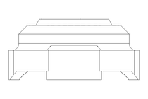 Flange bearing EFOM 16x32x17.5