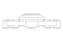 Cuscinetto flangiato EFOM 16x32x17,5