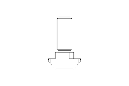 Hammer-head bolt M8x25