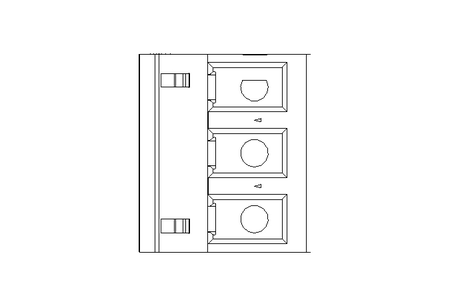 Steckverbinder 3-polig 1000 V 32 A