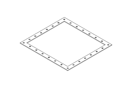 Rahmendichtung 575x535x5 EPDM