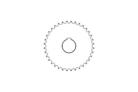 SPROCKET SERIE 2120M Z=36 B=40