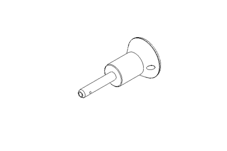 Kugelsperrbolzen D1=5 L=20