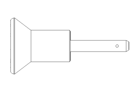 Kugelsperrbolzen D1=5 L=20