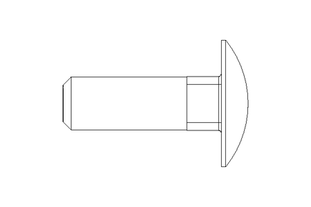 Flachrundschraube M10x30 A2 DIN603