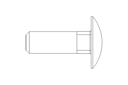 Pf cb oval r/q M10x30 A2 DIN603