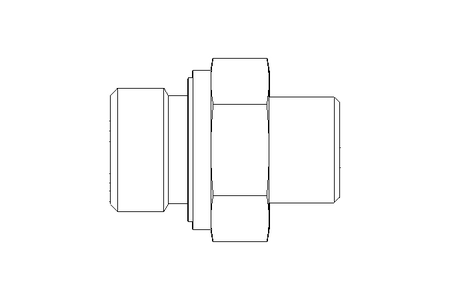 Einschraubstutzen S 10 G1/2" Niro